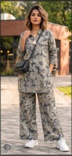 Floral kurta set for women