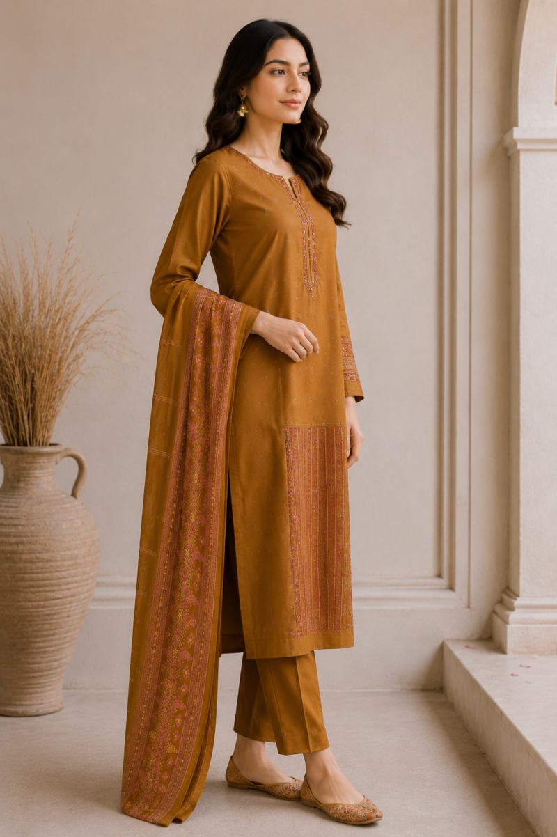 Mustard printed suit set vibrant ethnic charm Mustard printed suit set vibrant ethnic charm